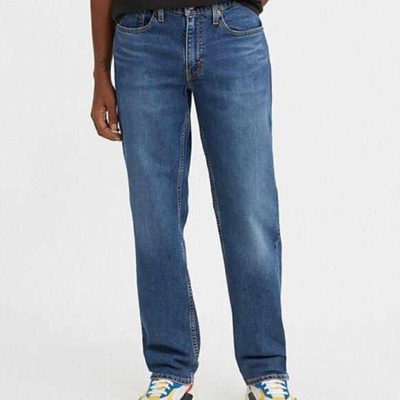 Levi’s 514 Straight Leg Jeans Ripped/Distressed Size 36 x 32 - Picture 1 of 11
